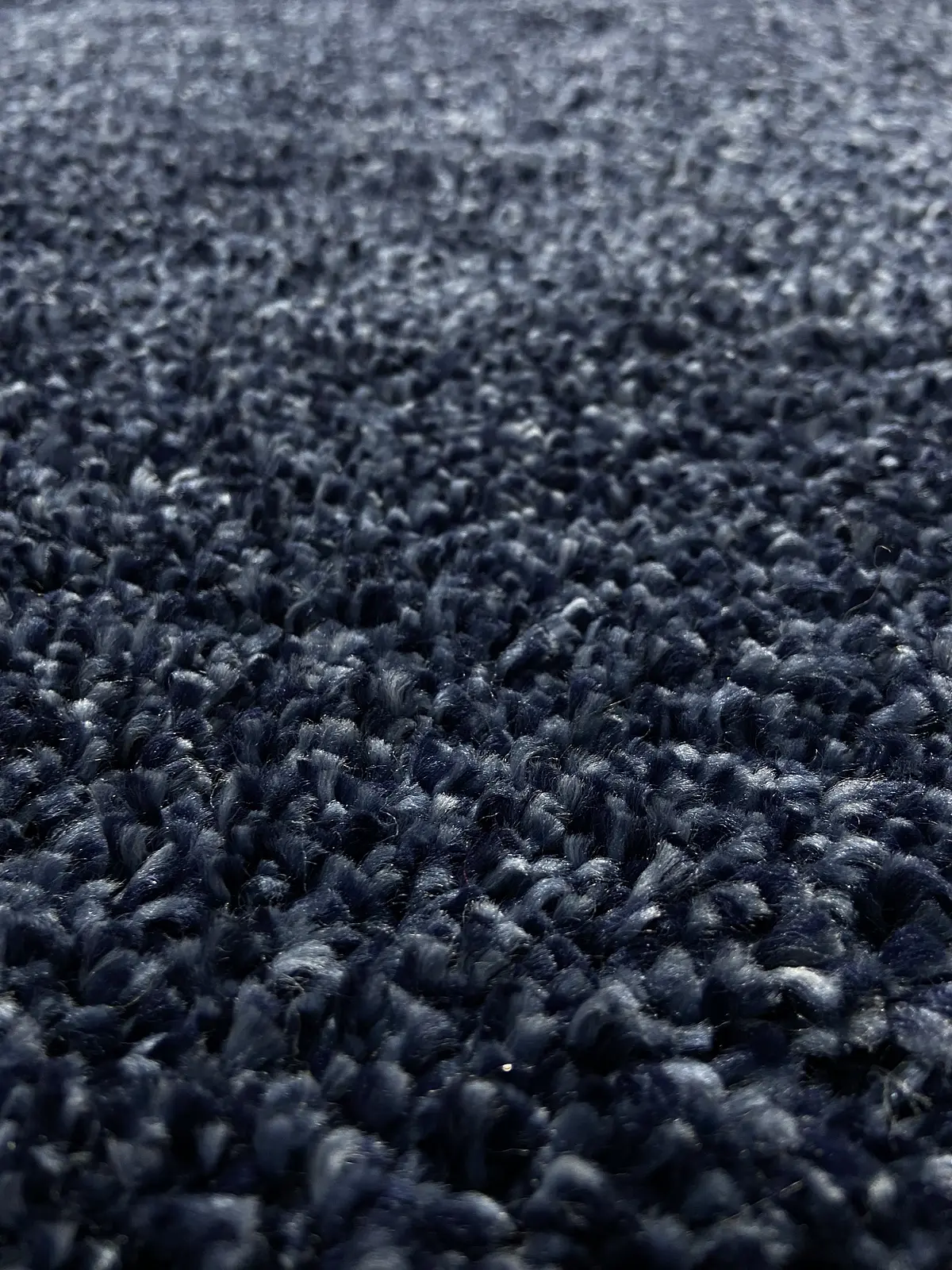 Пухнастий килим Plumis синій blue 000047