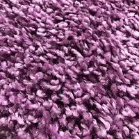 Пухнастий килим Plumis овалрожевий pink 000011