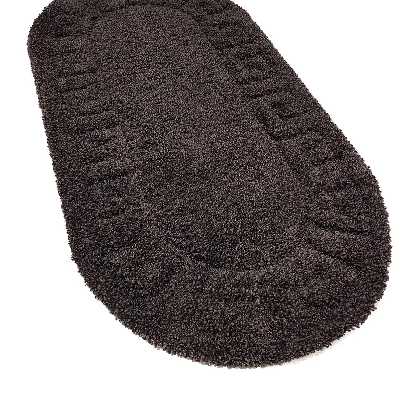 Ворсистий килимок Plush Loop DARK BROWN A361C