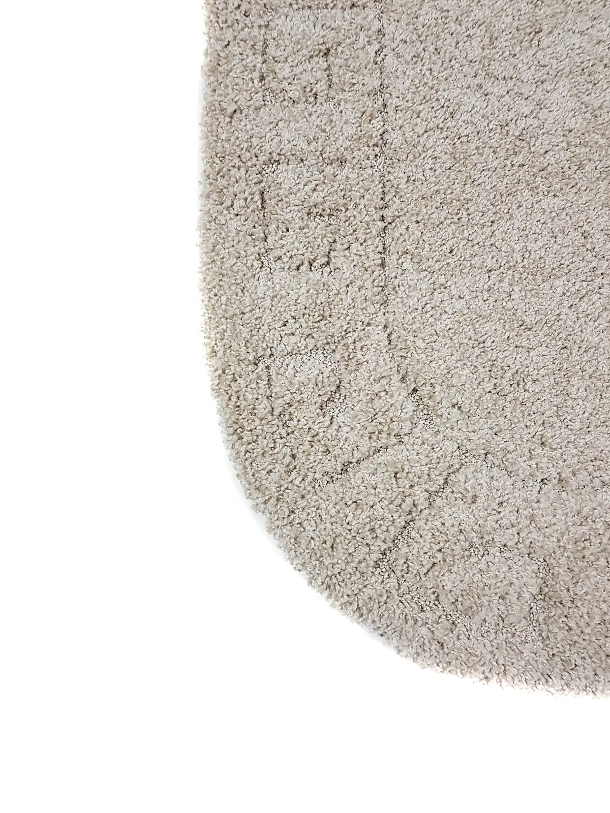 Ворсистий килимок Plush Loop cream A361C