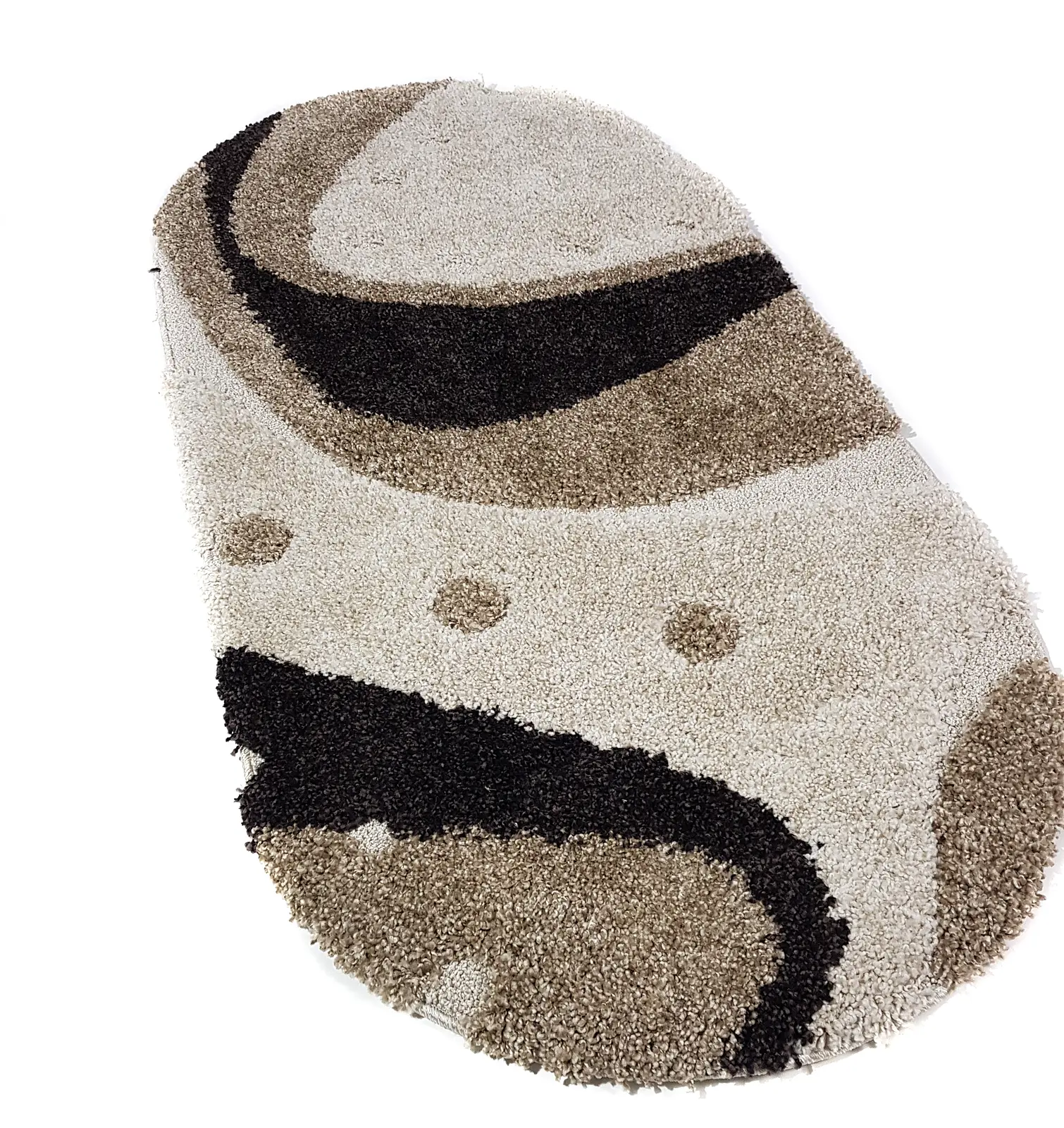 Ворсистий килимок Plush Loop cream 7641B