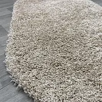 Пухнастий килим Plumis Lux BEIGE 6365A