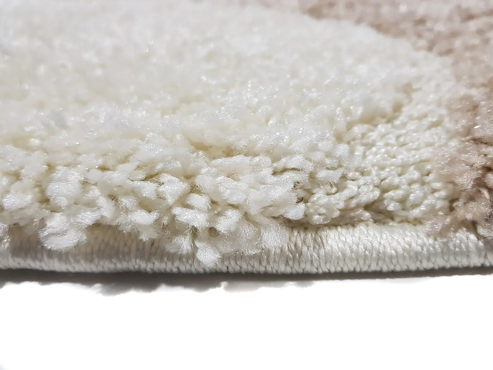 Ворсистий килимок Plush Loop cream 8014A