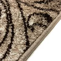 Килим фризе з невисоким ворсом Macio Beige 02584A
