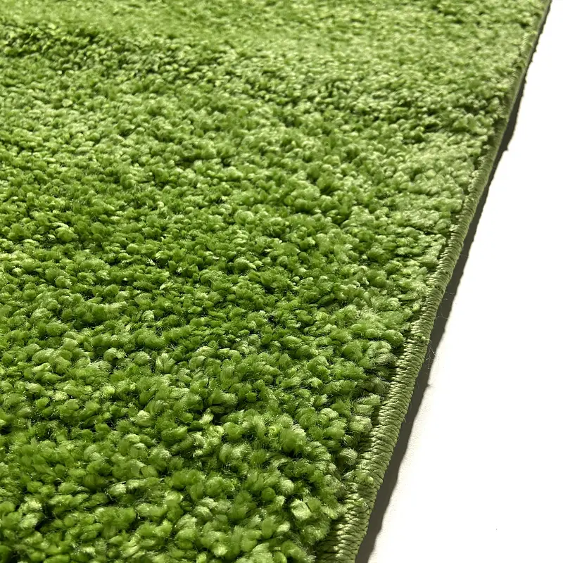 Пухнастий килим Plumis зелений green 000071