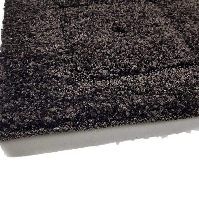 Ворсистий килимок Plush Loop DARK BROWN A361C