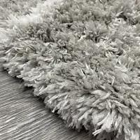 Пухнастий килим Quietis Gray P543A