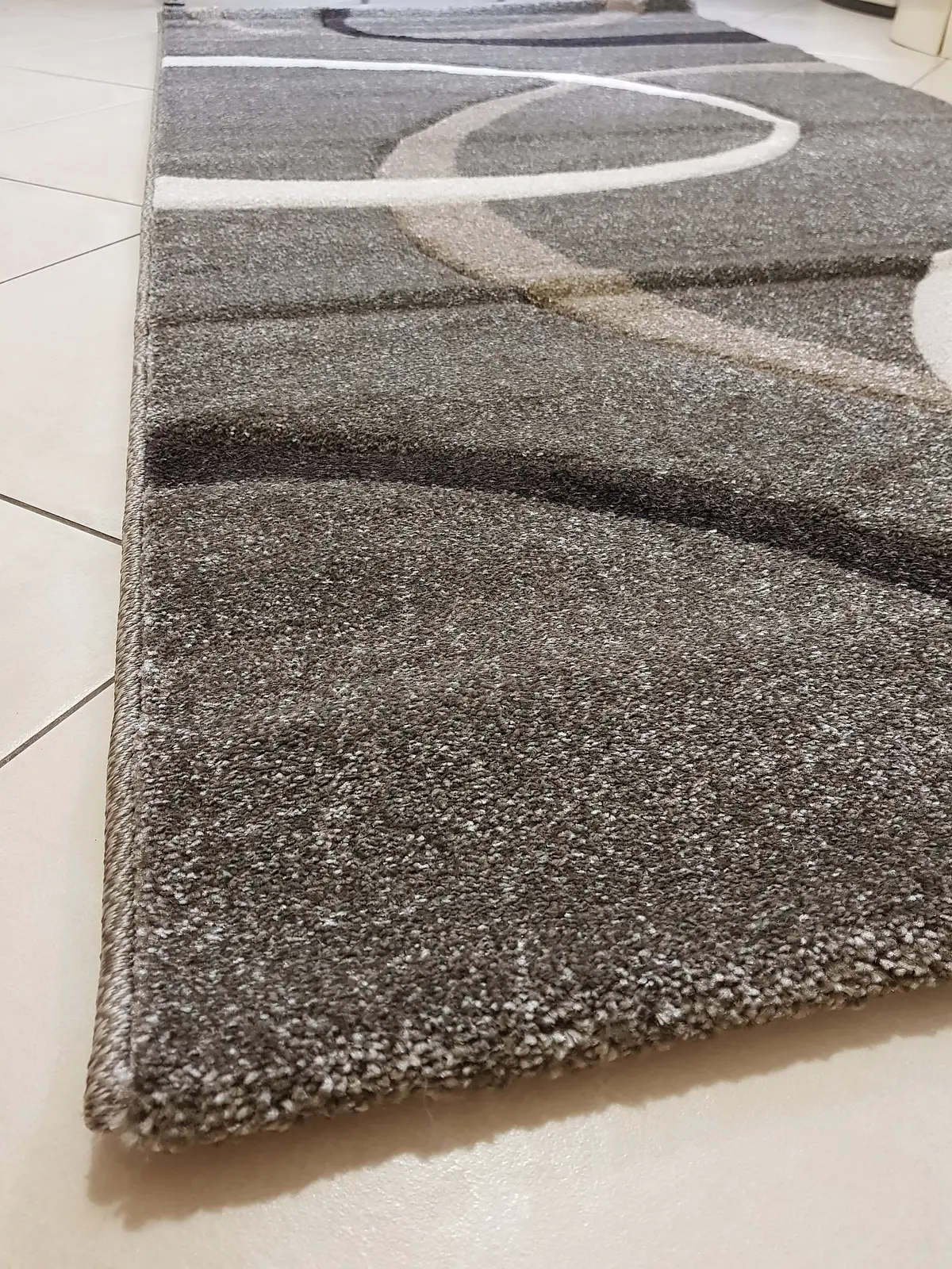 Килим з художньою стрижкою Tropica FUME D508A