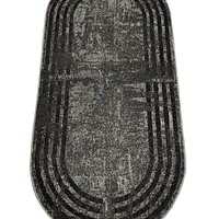 Килим фризе з невисоким ворсом Macio Gray 08559A