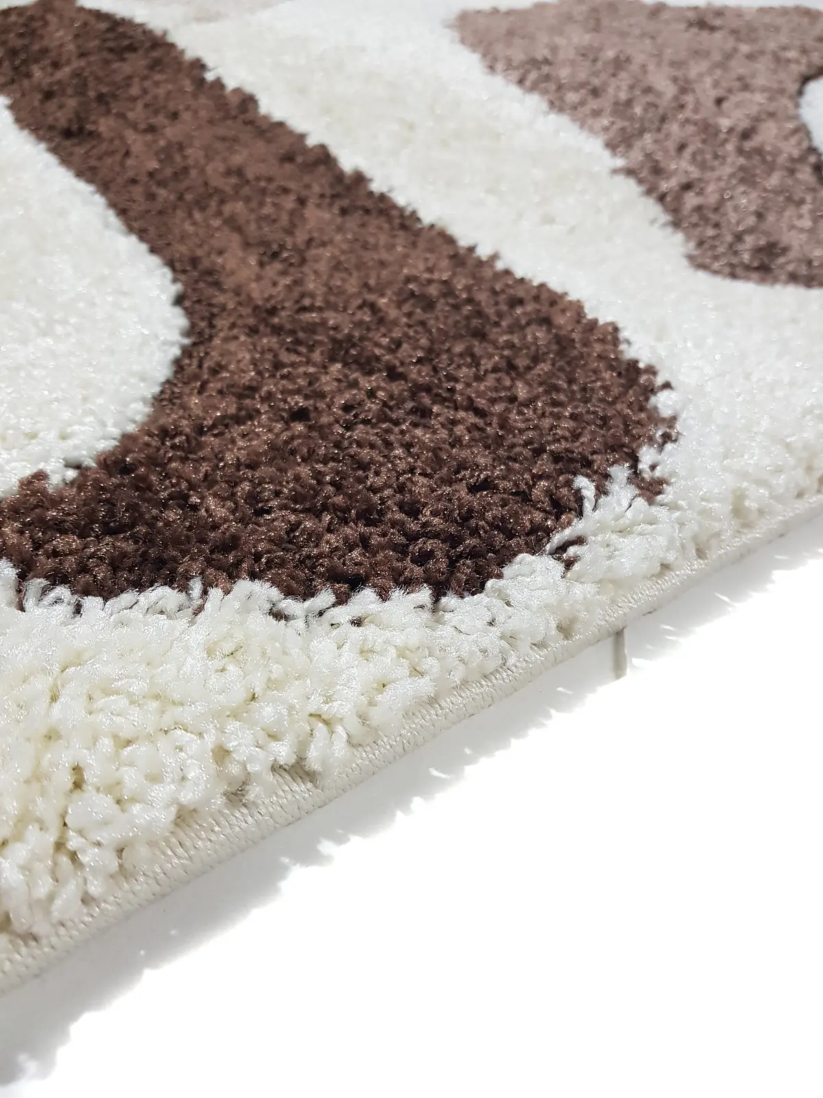 Ворсистий килимок Plush Loop Cream 8254B