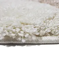 Ворсистий килимок Plush Loop cream 8014A
