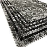 Килим фризе з невисоким ворсом Macio Gray 08559A