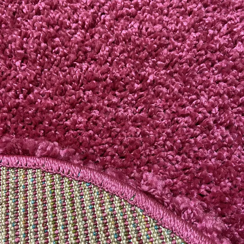Пухнастий килим Plumis Lux PINK 6365A