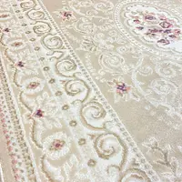 Класичний килим Flora Beige P658B