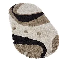 Ворсистий килимок Plush Loop cream 7641B