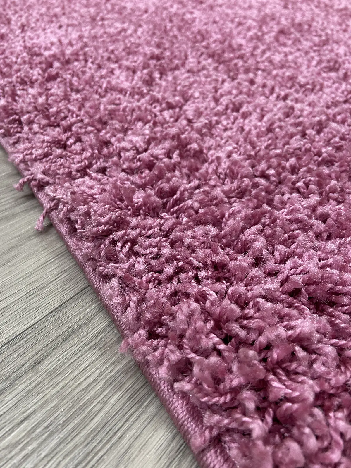 Пухнастий килим Plumis Lux DARK PINK 6365A