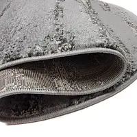 Килим фризе з невисоким ворсом Macio Gray 02576A