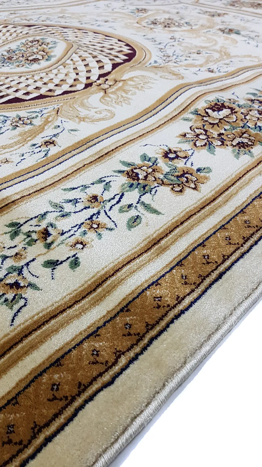 Класичний килим з поліестеру Argentum Cream 5813B