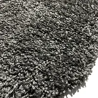 Пухнастий килим Plumis Lux Gray 6365A