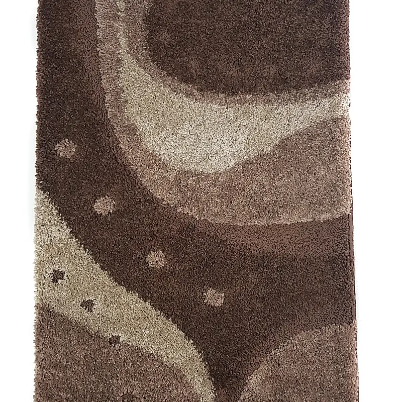 Пухнастий килим Vortax Plush Loop DARK BROWN 7641A