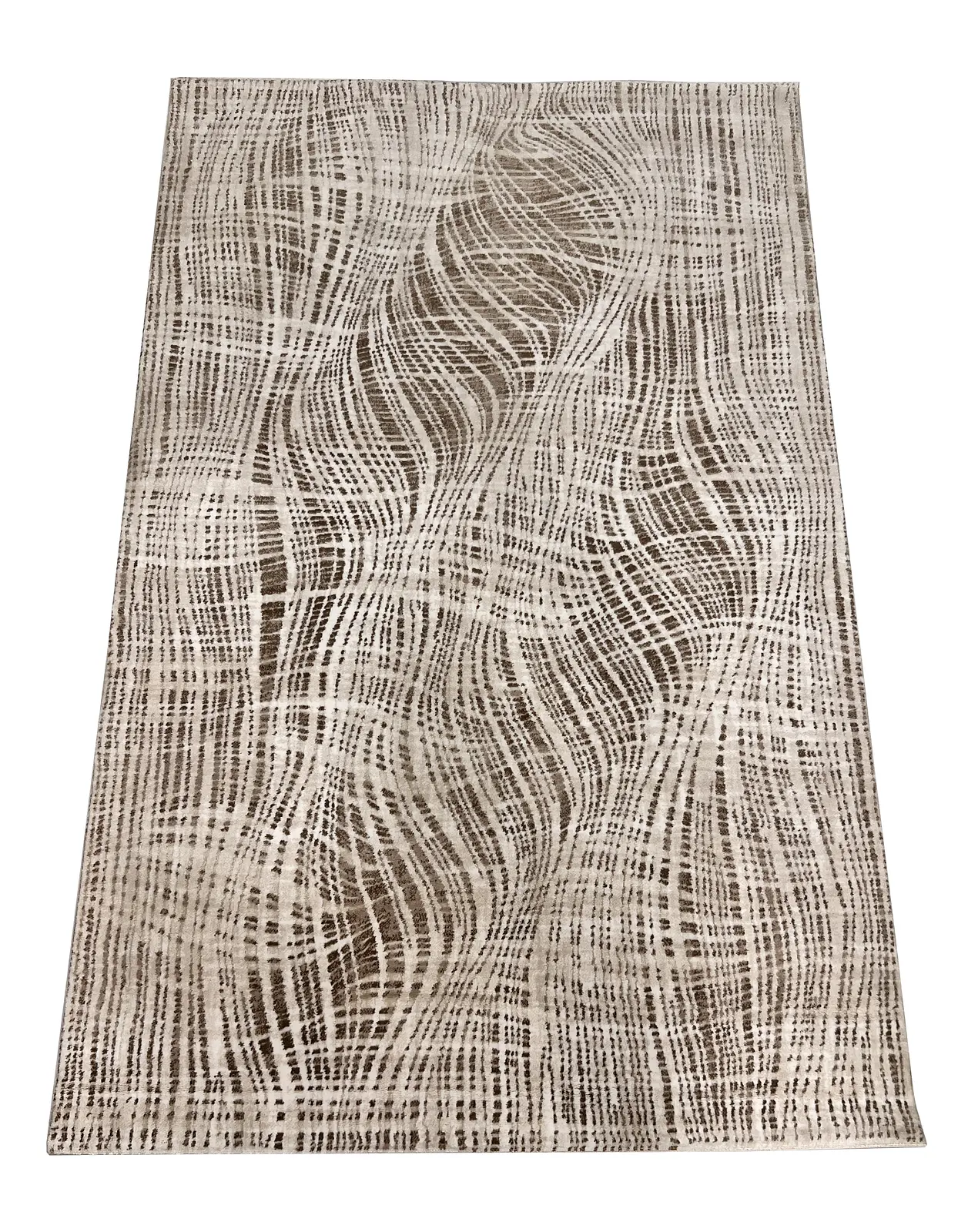 Килим із сучасним дизайном Solano beige / BROWN 8544A