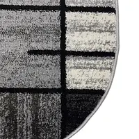 Килим фризе з невисоким ворсом Macio Gray 02239A
