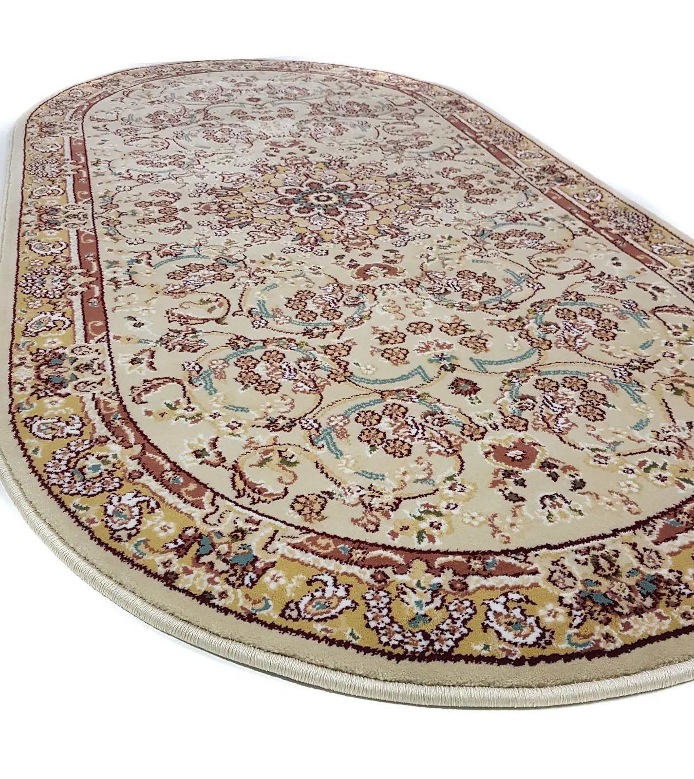 Класичний килим з іранським дизайном Persa Star cream 4130A