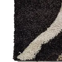 Ворсистий килимок Plush Loop DARK BROWN 8254A