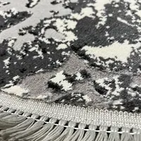 Килим з комбінованим ворсом и термоусадкой Glacia Gray 08148A