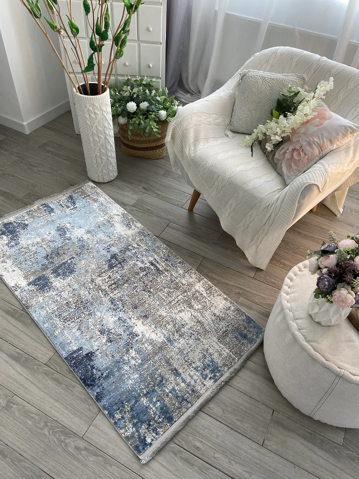 Бамбуковий килим Heritex Heritage Blue B173Е