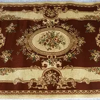 Килим хітсет з невисоким щільним ворсом Luxia BROWN 4283A