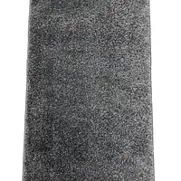 Пухнастий килим Plumeria dark gray 12500/60