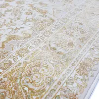 Килим з бамбукової нитки Heritex Imperia Золотий 1766