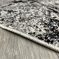 Килим фризе з невисоким ворсом Lumis Gray/Beige 02624B