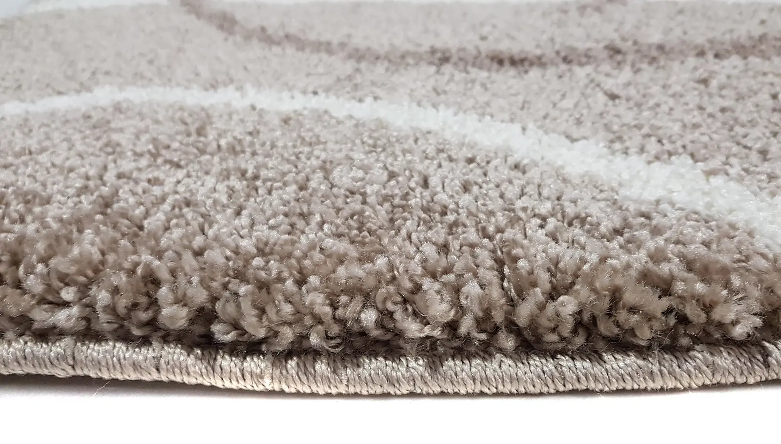 Пухнастий килим Plumis бежевий beige 045283