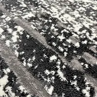 Килим з комбінованим ворсом и термоусадкой Glacia Gray 03648A