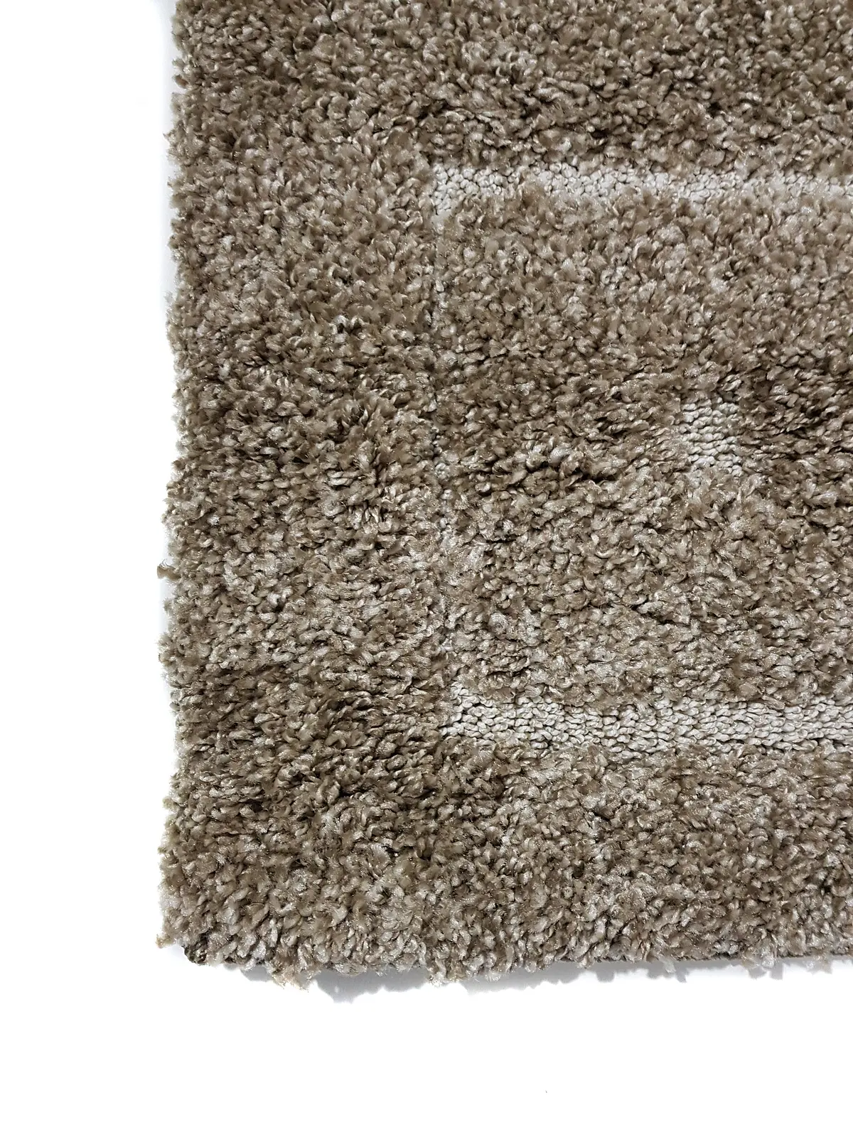 Ворсистий килимок Plush Loop beige A361D