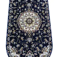 Класичний килим з поліестеру Argentum NAVY 1858С