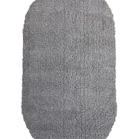 Пухнастий килим Argenta Plush Gray P113A