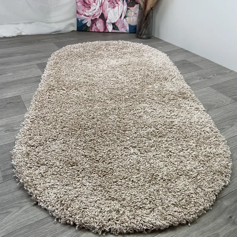 Пухнастий килим Plumis Lux BEIGE 6365A