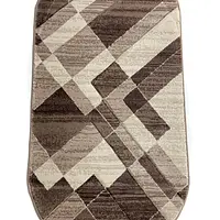 Килим з художньою стрижкою Aquila Pro KREM/VIZON 2759A