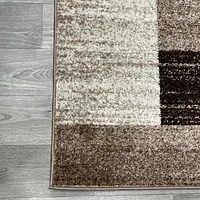 Килим фризе з невисоким ворсом Macio Beige 08551A