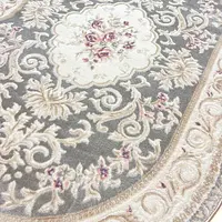 Класичний килим Flora Gray P659B