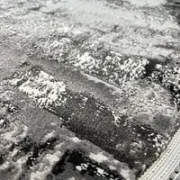 Килим з комбінованим ворсом и термоусадкой Glacia Gray 03935A