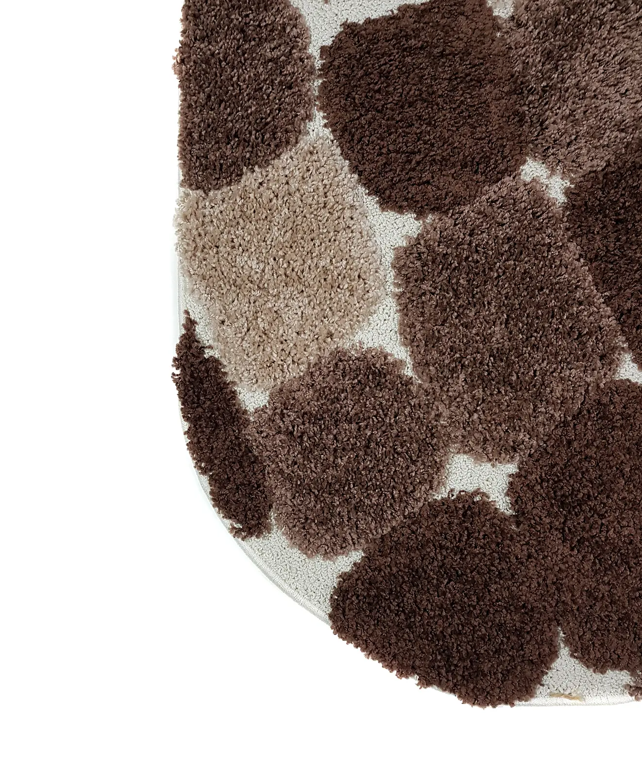 Ворсистий килимок Plush Loop cream 8968A