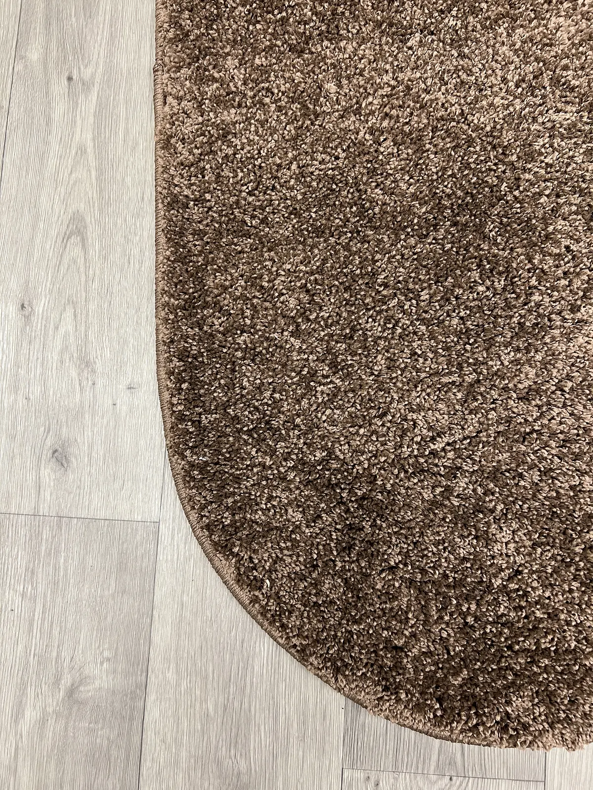 Пухнастий килим Plumeria brown 12500/90