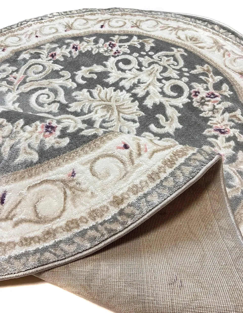 Класичний килим Flora Gray P659B