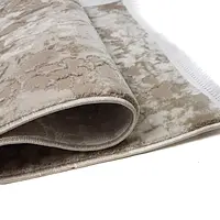 Килим з комбінованим ворсом и термоусадкой Glacia beige 03583B