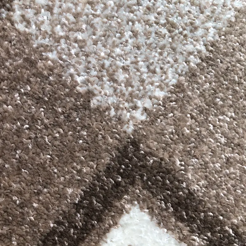 Килим фризе з невисоким ворсом Macio бежевий Beige 02664A