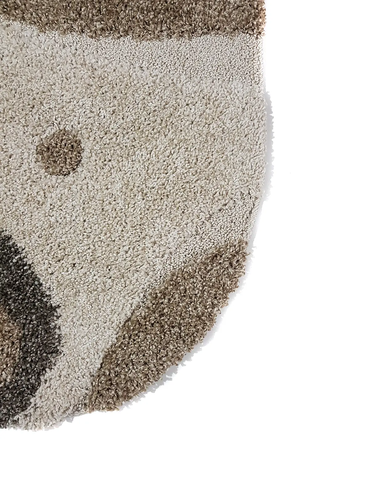 Ворсистий килимок Plush Loop cream 7641C